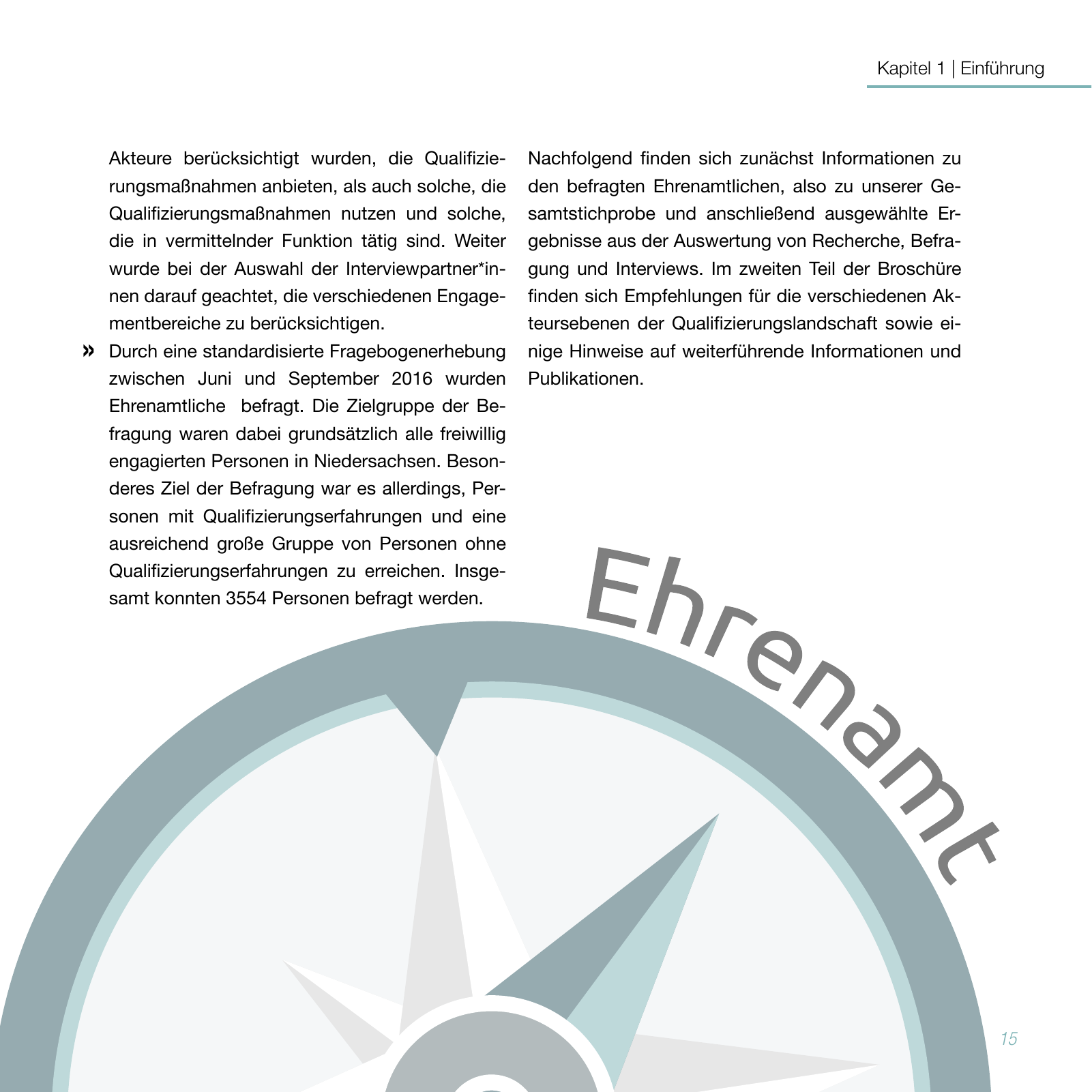Vorschau Studie zur Qualifizierung von Ehrenamtlichen Seite 15